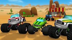 Blaze And The Monster Machines S01E09 The Team Truck Challenge