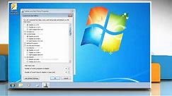 Windows® 7: Add 'Downloads' folder to the Start Menu