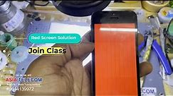 #AsiaTelecom iPhone 5s Red Screen -Logo Restart Issue Complete Solution - #join Class