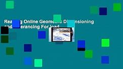Reading Online Geometric Dimensioning and Tolerancing For Ipad