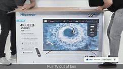 Hisense 32-Inch LED Smart TV Unboxing