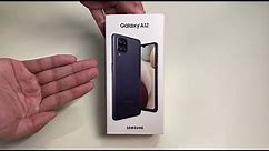 Samsung Galaxy A12 Unboxing