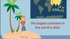 What is the largest continent in the world?