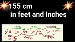 155 cm in feet and inches||How tall is 155 cm in feet and inches||155 cm to feet and inches