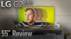 LG C2 55 inch Review - Motion Test, Evo brightness and more!