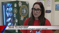 Johnston McQueen Elementary in Longview gets book vending machine