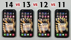 iOS 17.5 Speed Test Showdown: iPhone 14 vs iPhone 13 vs iPhone 12 vs iPhone 11 in 2024