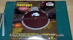 Atlas #305 Turntable for HO scale - Review and Improvement
