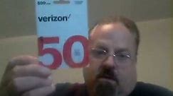Walmart/Verizon Wireless prepaid phone cards