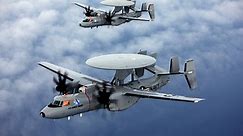 Northrop Grumman E-2 Hawkeye Is A Flying Brain Tank