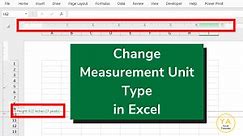 How to Change Measurement Type in Excel (with pictures   video!)
