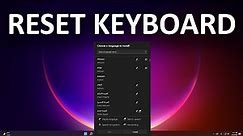 How To Reset Windows 11 Keyboard to Default Settings
