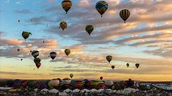 Colorful Time-Lapse: Hot Air Balloon Fiesta