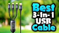 2023 Best 3 In 1 USB Cable [Top 5 Fast Charging Cable]