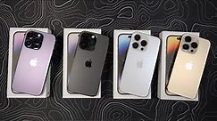 iPhone 14 Pro All Colors: Space Black, Deep Purple, Silver & Gold!