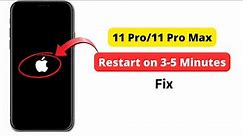 How to fix an iPhone 11 Pro/11 Pro Max that keeps restarting randomly on 2-3 Minute Fixed.