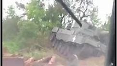 Another abandoned German leopard tank spotted in Ukraine 💥 | EINN