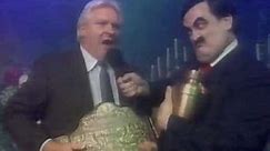 August 31, 1991 WWF Superstars - The Funeral Parlour with BobbyHeenan & RoddyPiper
