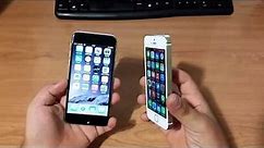 Comparativa iPhone 6 vs iPhone 5S