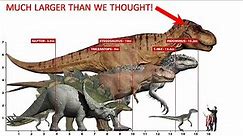 MEGA-SIZED T-REX (70% Larger than we previously thought!)