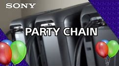 How to: Use Party Chain mode on the Sony XB7 High Power Audio speaker
