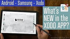 Using the Xodo App for digital planning on a Samsung Tablet with Android Devices