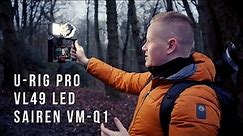 Ulanzi mobile filmmaking kit review // U-Rig Pro cage, VL49 LED lights and Sairen VM-Q1
