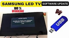How to Update Samsung Led Tv Software via USB