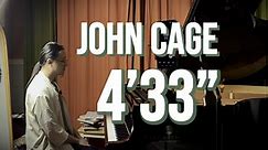 在深夜演奏约翰凯奇《4分33秒》｜John Cage 4’33”｜20世纪最著名的音乐作品