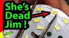 🔴 #592 LED Ceiling Light Repair - How To Repair A Broken LED Downlight