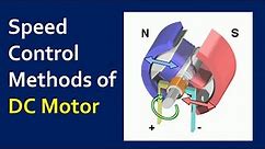 Speed Control of DC Motor | Voltage Control | Flux Control | Armature Resistance Control