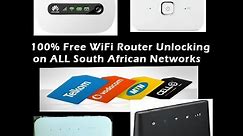 How to Unlock Wi-Fi Pocket Router On All Cellc, Vodacom, Telekom...