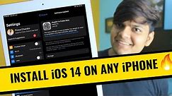 How To Install iOS 14 on any iPhone/iPad *OTA UPDATE*