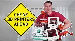 I Bought the 5 Cheapest 3D Printers on Amazon