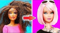 DIY Barbie Hair Transformations | Barbie Doll Hairstyles | Barbie Hairstyle Tutorial for Kids