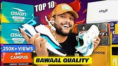 10 Best Shoes/Sneakers Under 1000/2000 🔥 Asian, Campus, Styli | Amazon Shoe Haul 2023 | ONE CHANCE