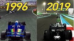 进化史 - 一级方程式赛车 Games 1996-2019