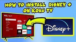 How to install Disney Plus on Roku TV