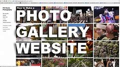 How to Make a Photo Gallery Website The Easy Way
