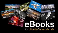 Sony Alpha Camera Manuals - the Ultimate Guide Books - Mark Galer