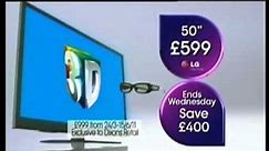 Currys & PC World - Bank Holiday Flatscreen Deals (2011, UK)