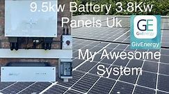 Uk Solar Panels Inverter with batteries Home Storage Generation Free Power System Off Grid
