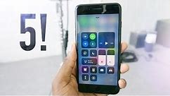 Top 5 iOS 11 Features!