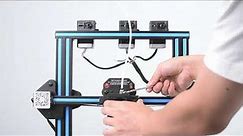 GEEETECH A10T 3D printer | clean hotend