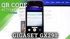 How to Activate QR Scanner in Gigaset GX290 - Allow Camera to Scan QR Codes