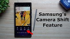 How To Use Samsung's Camera Shift Feature (One UI 6.1)