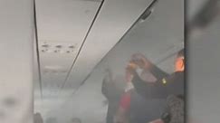 Plane passenger rushes in to help fight mid-air fire