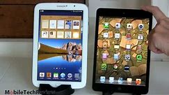 iPad mini vs. Samsung Galaxy Note 8.0 Comparison Smackdown