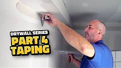 DIY Drywall Part 4 | Drywall Taping Masterclass for Beginners!