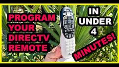 Program Your RC73 DirecTV Remote to Any TV!